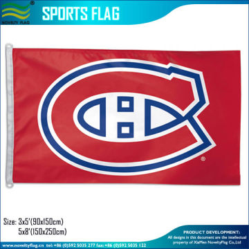 3*5ft Polyester NHL Montreal Canadiens Flag