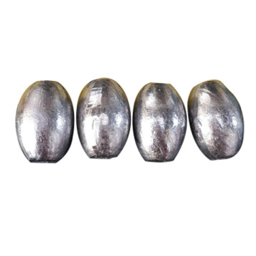 OEM Olive Shaped Lead Sinker Weights for Saltwater Carp and Bass Fishing