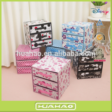 foldable non woven fabric box storage bin with drawer