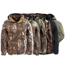 Top Quality Men's Camouflage Softshell Jacket - Tactical Outdoor Combat Wear