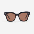 Square rivets Acetate Women Sunglasses