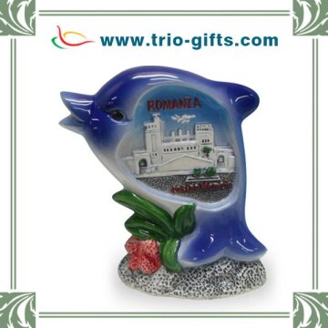 Dolphin shape porcelain home decor items