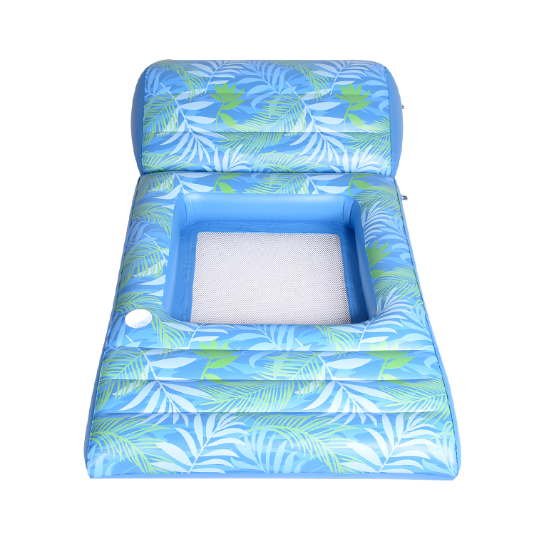 Custom Pool Floats Inflatable Kids Pool Float Beach Floats Mesh Inflatable Lounge Chair