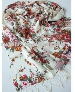 printing viscose shawl