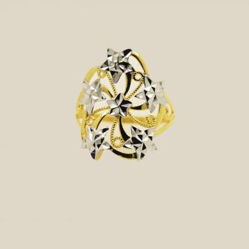 Shooting Stars Ring 18 K