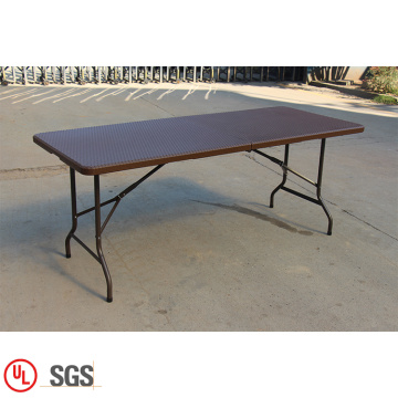 Outdoor Garden Rattan Plastic Study Klaptafel