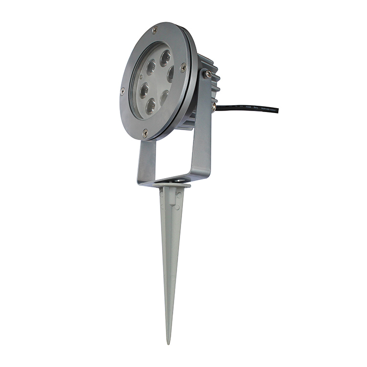 Aluminum Outdoor Cool White 6w LED Spike Light