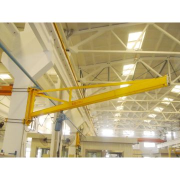 6 ton elektrisk lyftväggmonterad jib kran