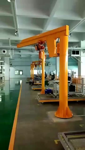 Motorized material lifting equipments machine jib cranes