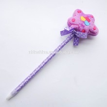 Plush pen , bowknot ballpoint pen , cartoon gift pen