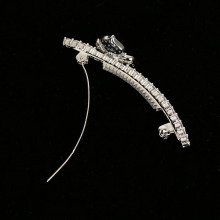 Lady Crystal Rhinestone Drop Beads Hairpins