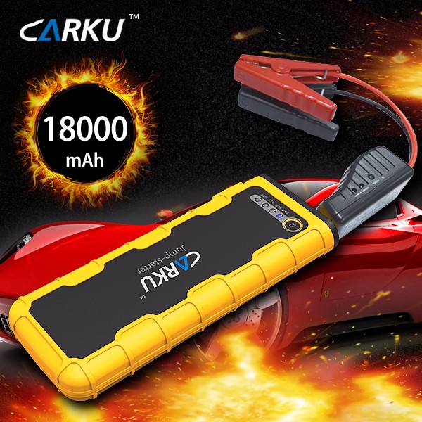 New Arrival Fashion Design18000mah Mini Battery Booster Car Jump Starter Car Jump Starter Carku E Power 21 1000 Cycles 12V/10A