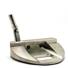 CNC Milled Stainless Steel Forged Golf Putter Heads with Customizable Logos