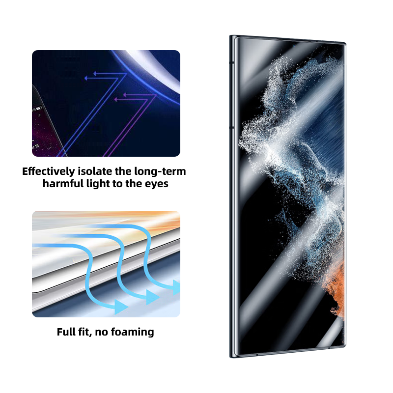 Blue Light Blocking Hydrogel Screen Protector Png