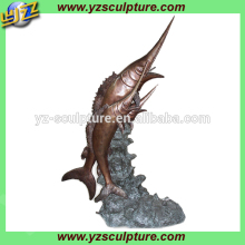 bronze fish fountain for decoration hot sale