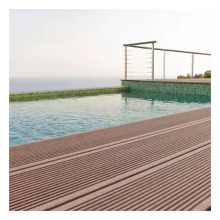 Contemporary Waterproof WPC Decking for Outdoor Garden Landscaping