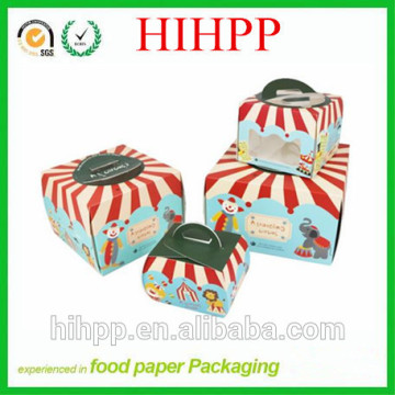 wholesale environmental foldable paper take away bread packaging boxes