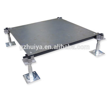 OA bare finished steel raised floor