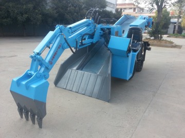 Belt Mucking excavator loader