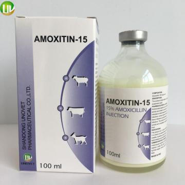 15% Amoxicillin Injection for Veterinary