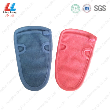 Artificial united little bath gloves