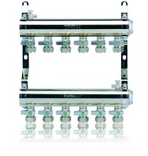 Manifolds for floor heating/Floor heating manifold/Nickel plated
