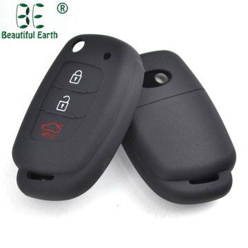 Folding Key Cover 3 Buttons Hyundai