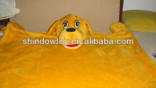 Plush animal blanket soft plush blanket dog blanket