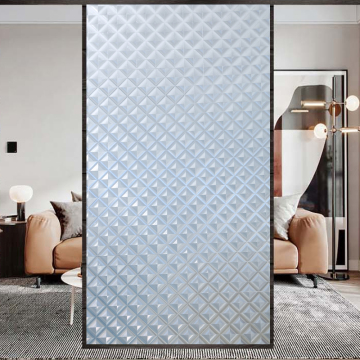 Frosting transparent static window sticker