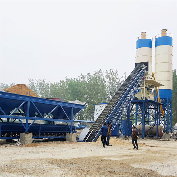 Cement automatic 60m3 concrete mixing plant machine