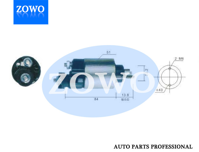 66 8222 Starter Motor Solenoid