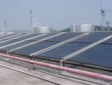 split low pressure sun power system &solar water collector project solar water heater project