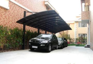 horizontal folding blinds Aluminium carport