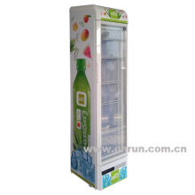 slim display cooler, beer fridge
