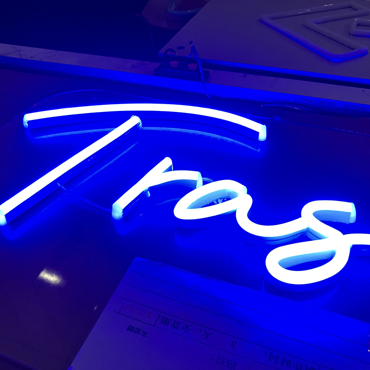 Custom OEM LED Flex neon sign letters for Store restaurant bar decoration