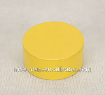 plain round metal tin box/storage box