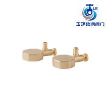 Sturdy Brass Manifold End Cap with NBR Seal