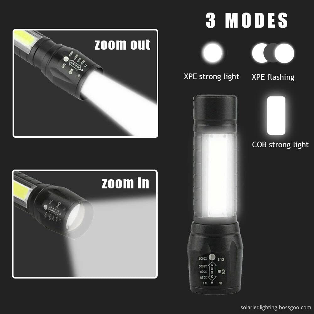 Waterproof USB flashlight