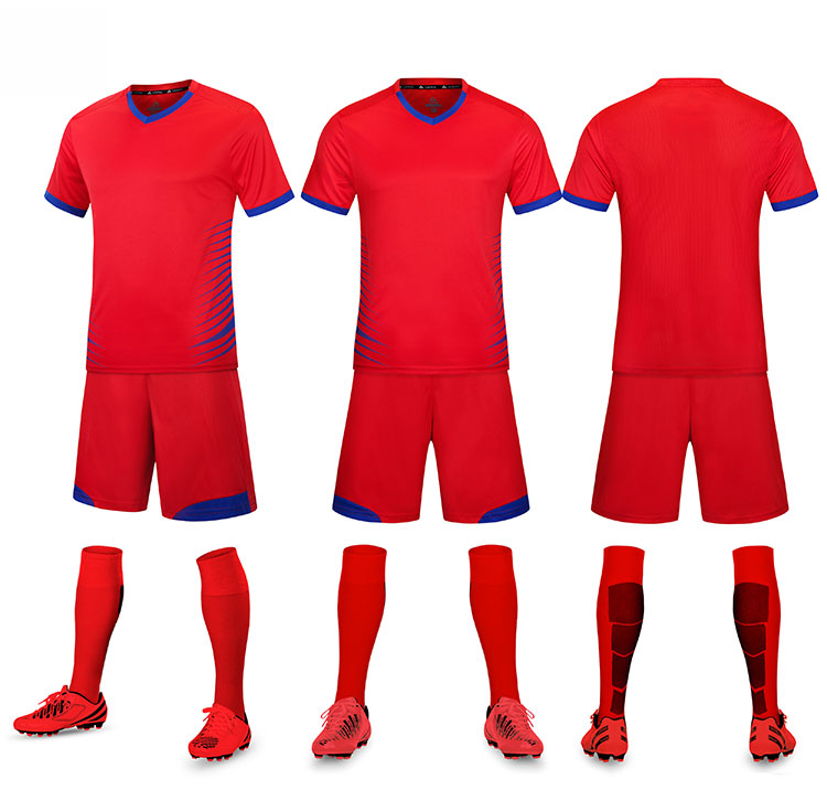 Nuova maglia da calcio con scollo av design