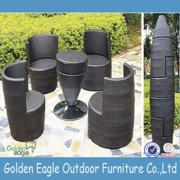 Modern design garden furniture dining table and chair