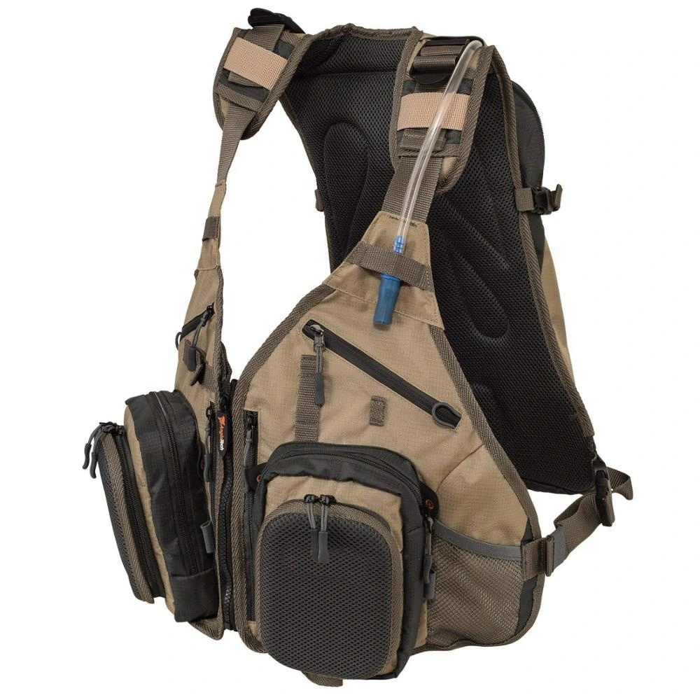 Adjustable Size Fly Backpack Vest 2020 Hot Sale Fishing Bag with Water Bladder