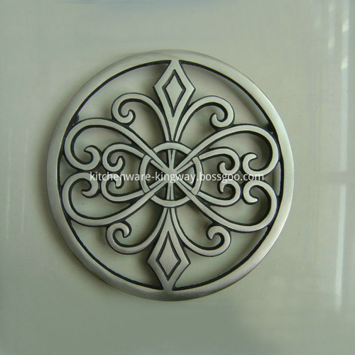 Cast Iron Enameled pot mat Trivet