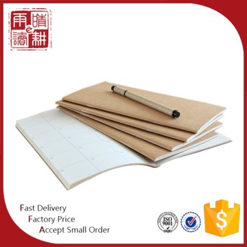 Offset printing brown paper notebook
