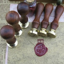 Wedding Invitation Copper WAX Seal Stick Stamp