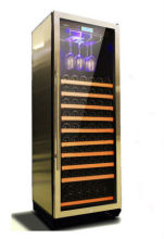 Shentop stainless steel wine cooler with touch screen refrigerator wine cooler wall mounted wine cooler STH-G120A