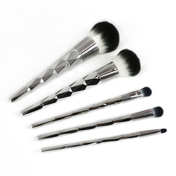 Sliver diamond unicorn 5 pcs makeup brush