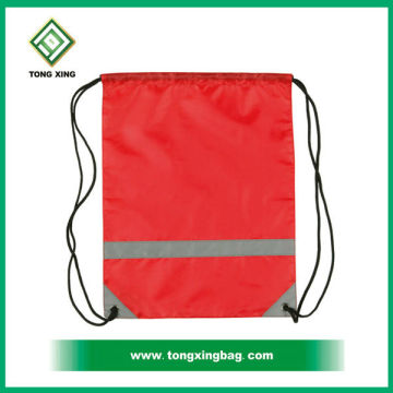 New recycle custom 210d nylon drawstring backpack,design custom drawstring backpack