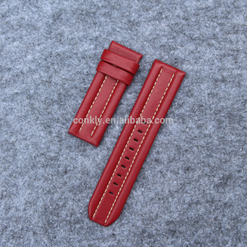 Factort outlet 24mm genuine leather watch straps from CONKLY