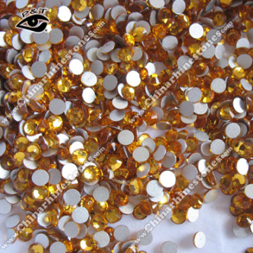 3MM SS12 Topaz Crystal non hotfix flat back DMC rhinestones
