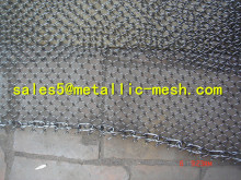 hang metallic decorative mesh for ceiling